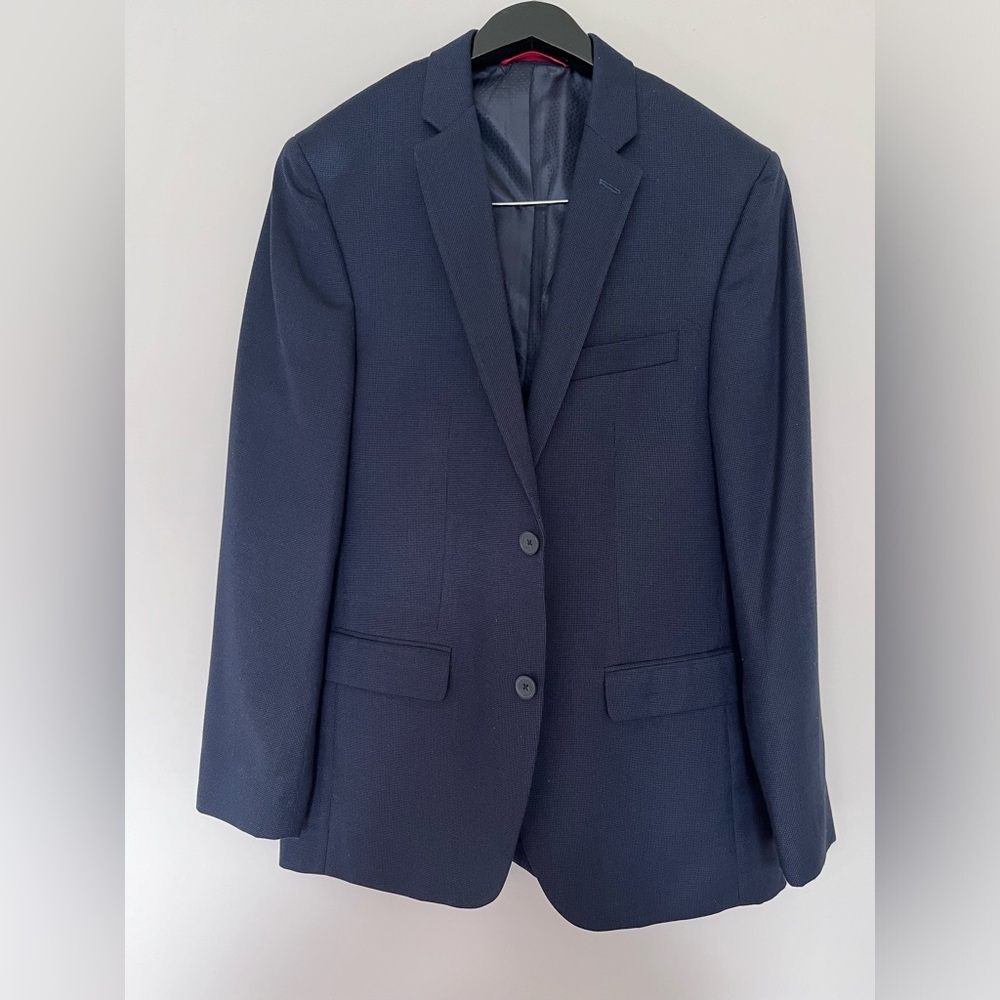 Men’s slim fit navy blazer medium 38R